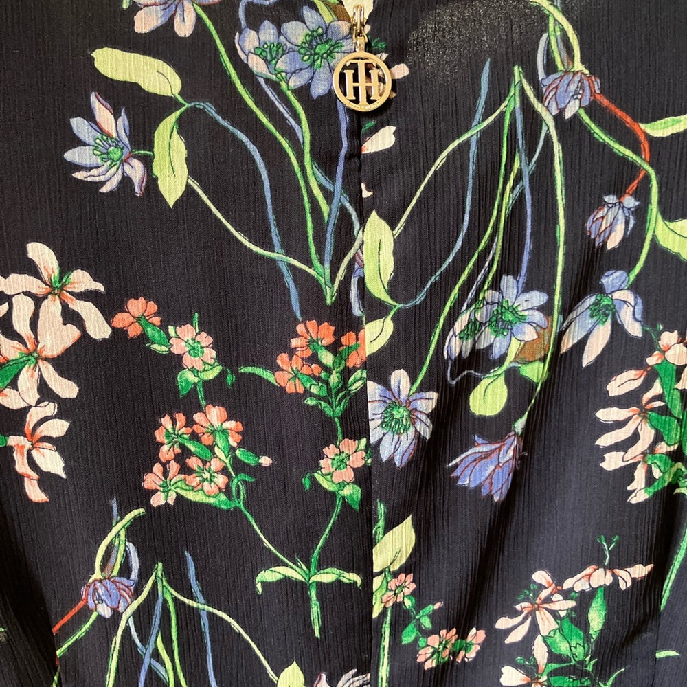 Tommy Hilfiger Sleeveless Floral Printed Dress